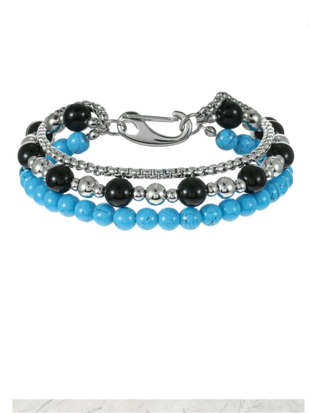 Turquoise Beaded Bracelet